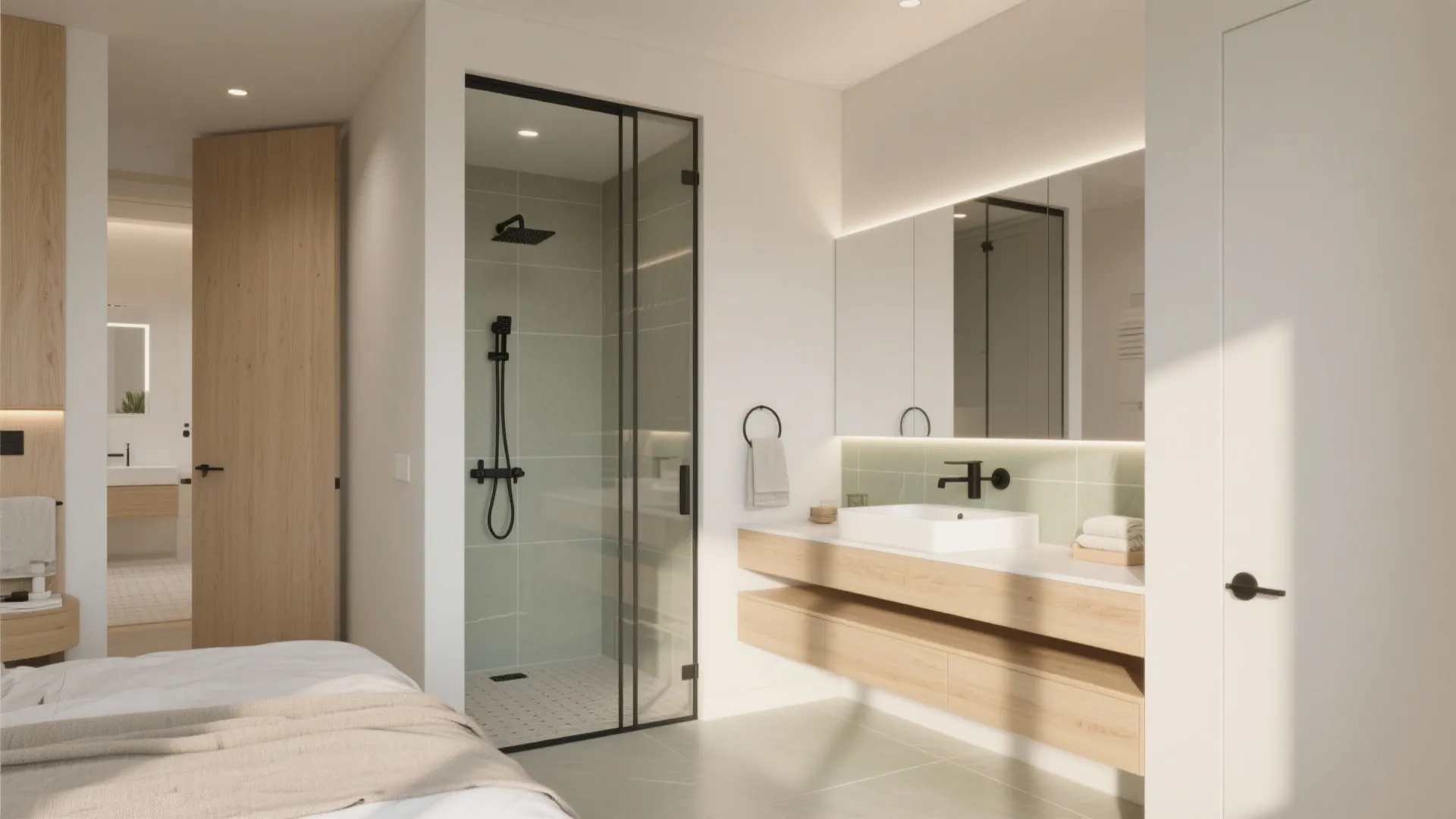 Room Attached Bathroom Design: 5 Smart, Space-Savvy Ideas: An interior designer’s 5 proven ways to make a room attached bathroom feel bigger, brighter, and easier to live with—without building more square footage.