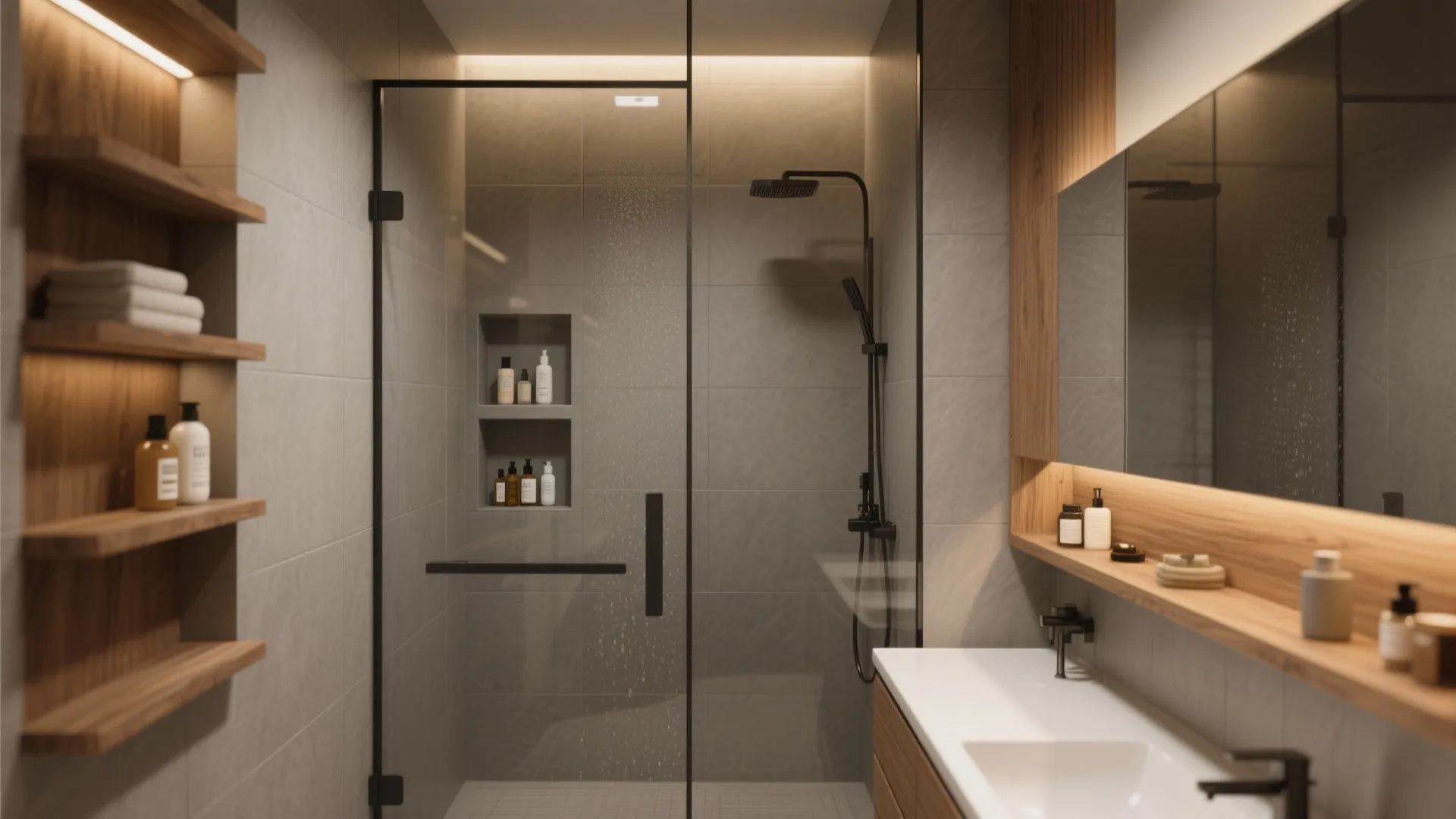2. Make each bathroom tailored to its role
