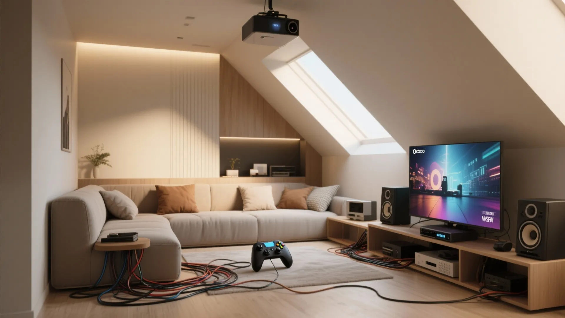 9. Compact Entertainment Zone