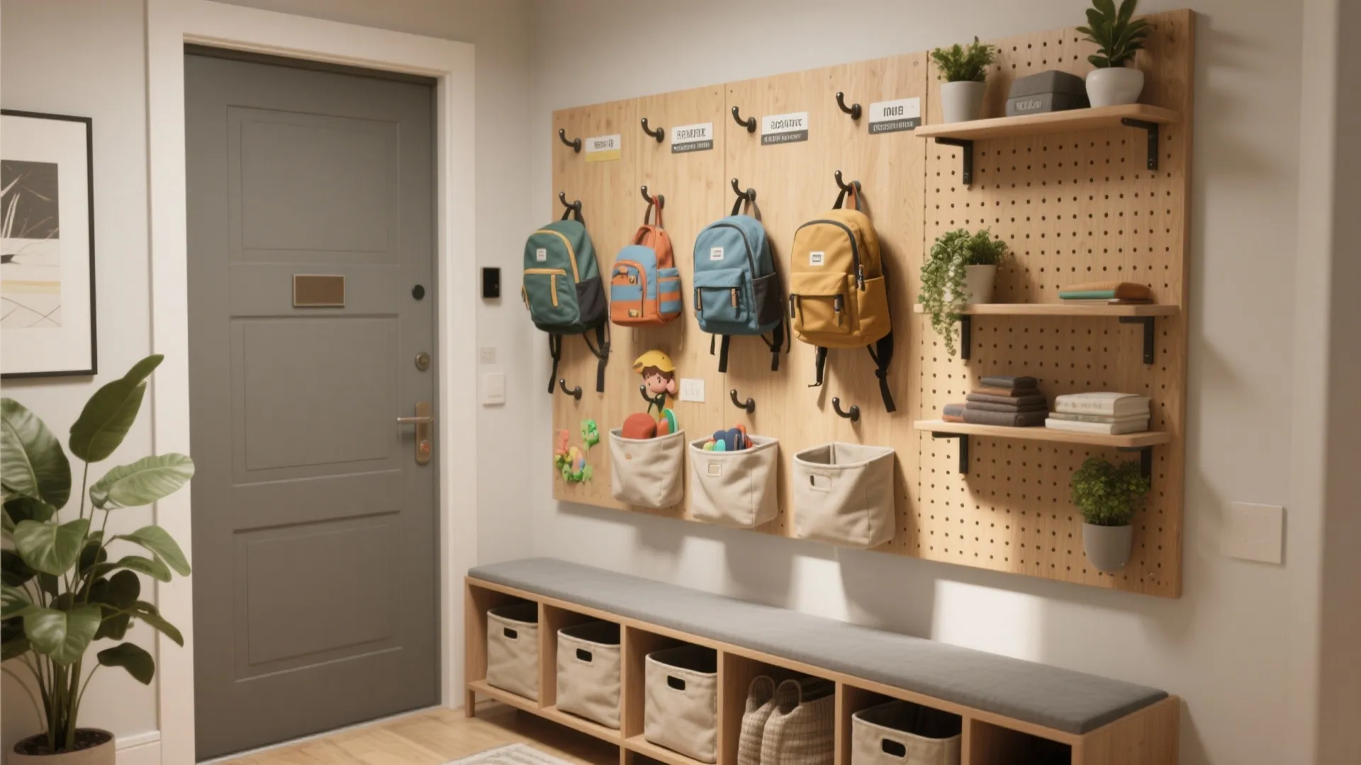 Backpack Storage Ideas: 5 Small Space Solutions: Practical, budget-friendly backpack storage ideas I use to reclaim floors and keep bags grab-and-go in tiny homes