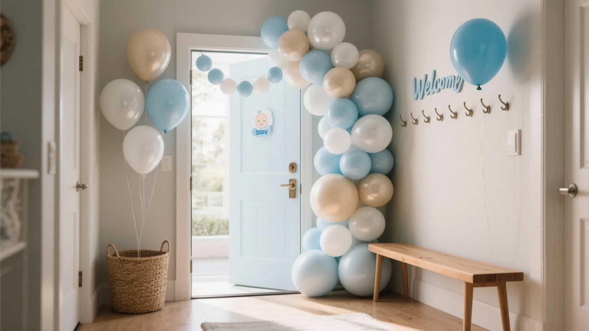 Balloon Garland & Entry Focal Point