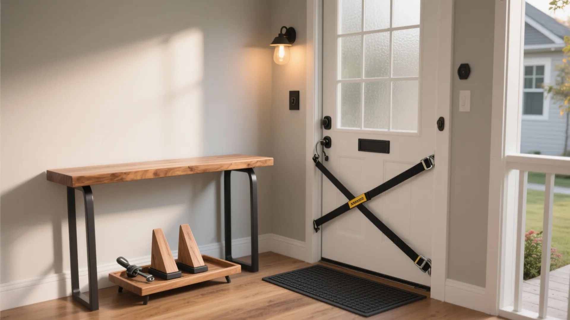 Homemade DIY Door Barricade: Secure Your Home Easily: 1 Minute to Maximum Door Security—Your Fast-Track DIY Guide