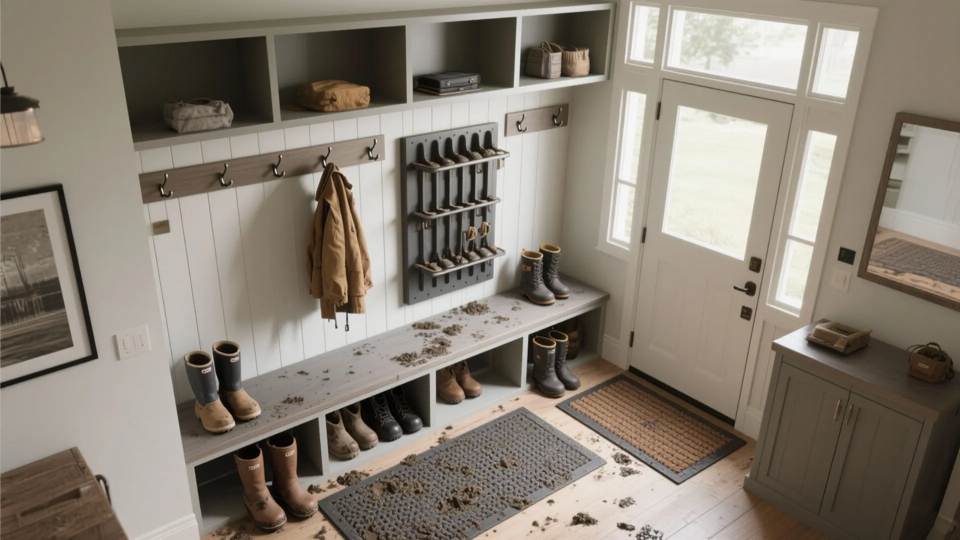 5. Smart storage and entry boot zone