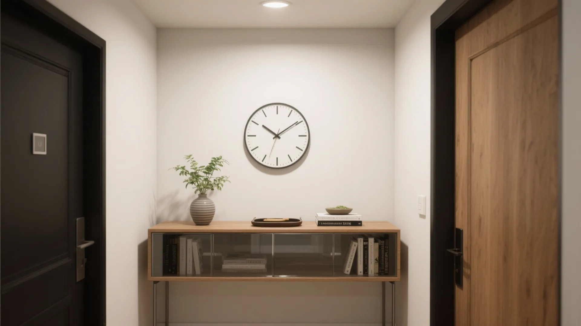 Smart placement: above consoles and entryways