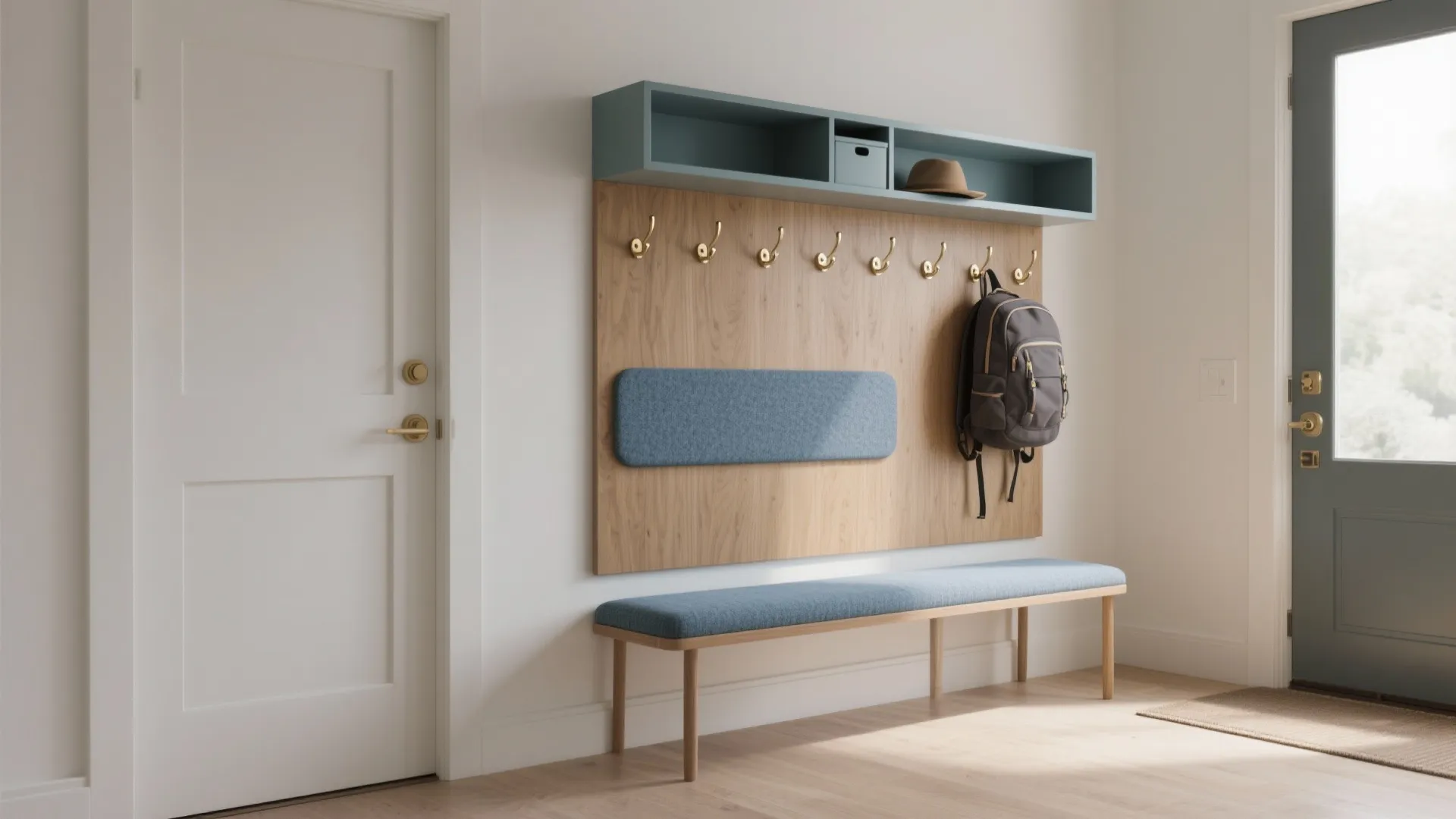 DIY Wall Coat Rack: Maximize Entryway Space Effortlessly: 1 Minute to Craft a Clever Wall Coat Rack for Tiny Entryways