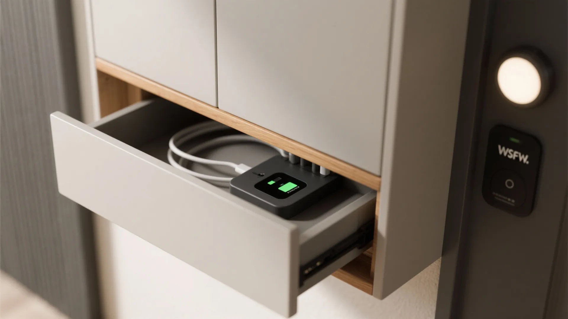 Storage-first entryways and utility corners