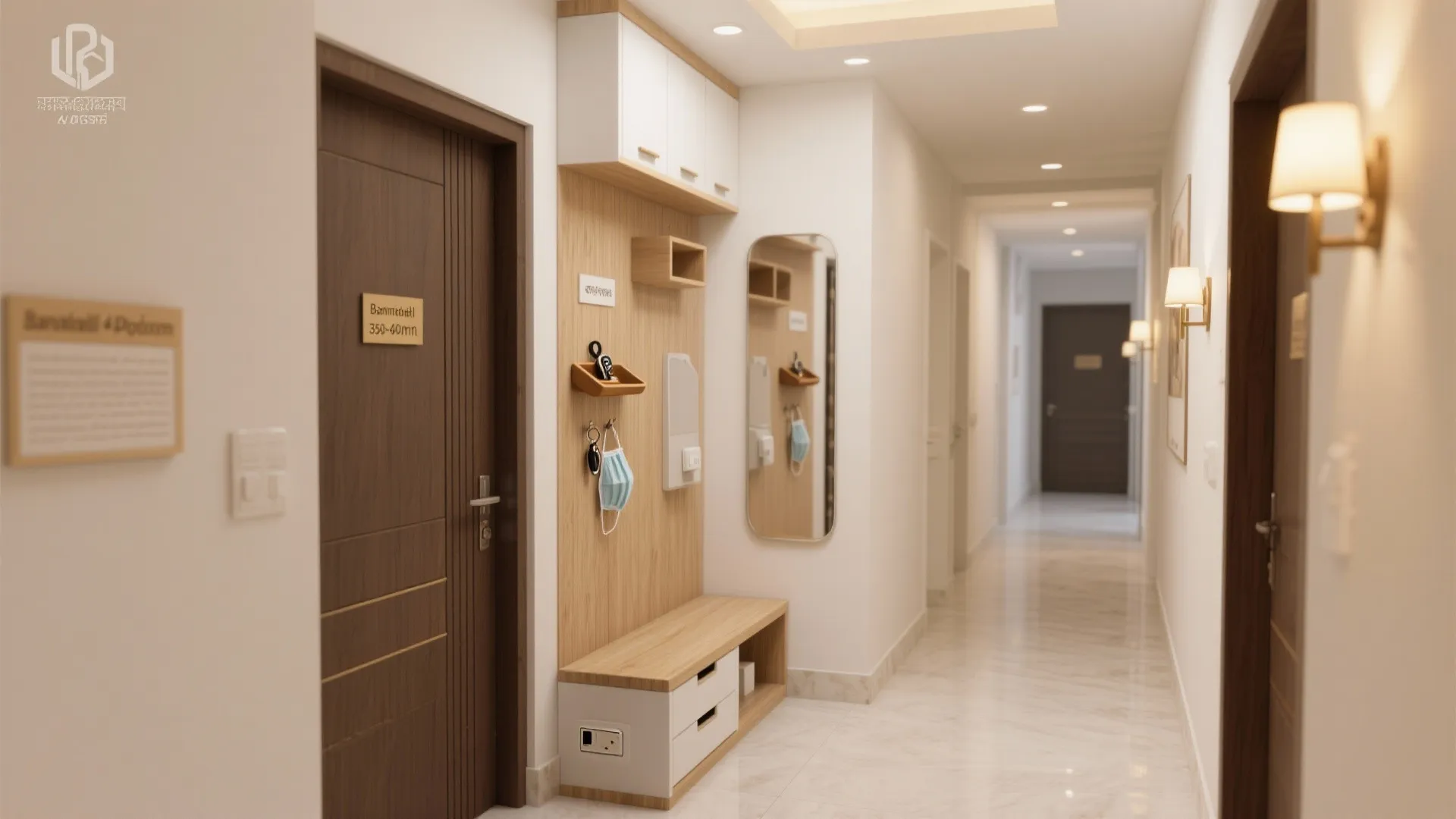 Smart Storage Corridors and Entry Drop Zone