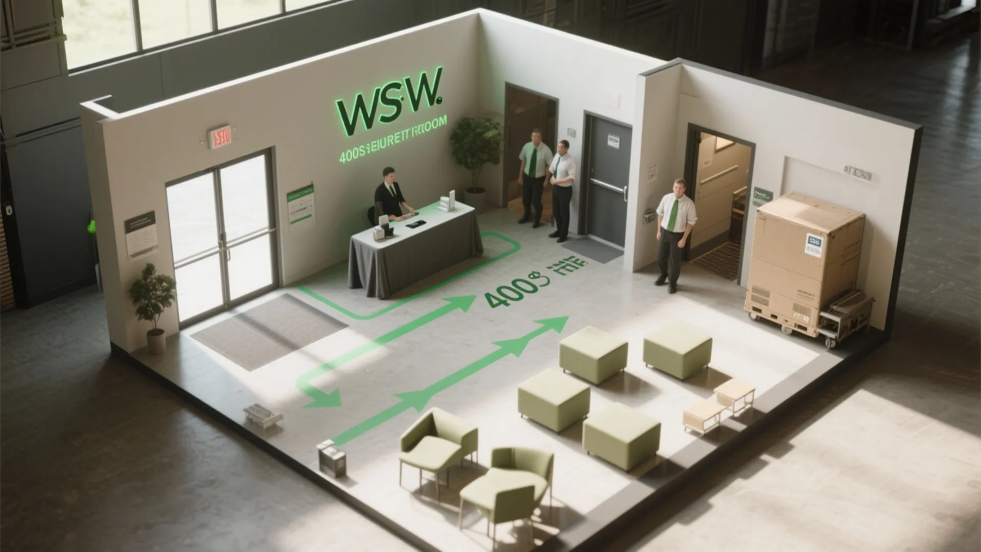 4. Flexible Entry and Back‑of‑House Flow