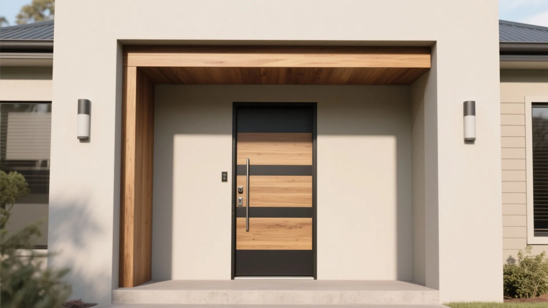 Framing the Entry: Door Surrounds and Accent Bands