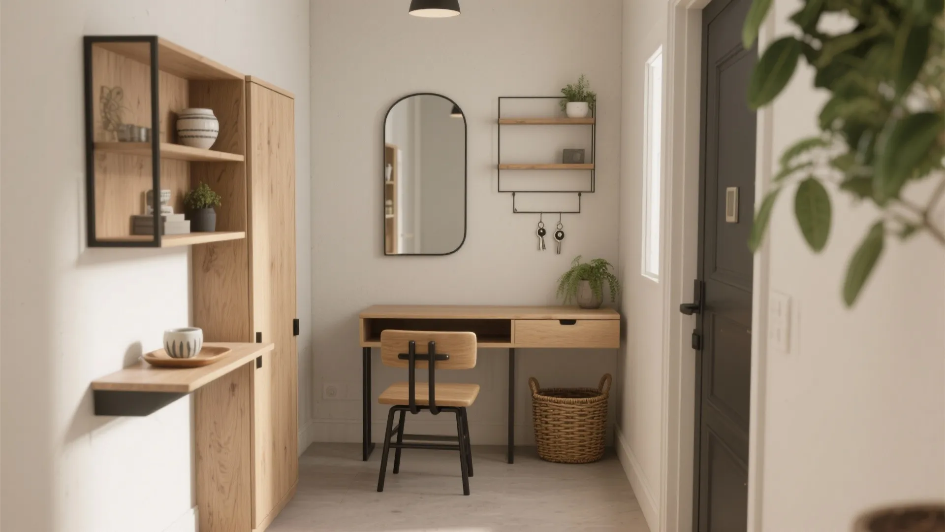 5 Entry Table Ideas for Small Spaces: Clever, compact entry table designs that fit tiny foyers and narrow hallways