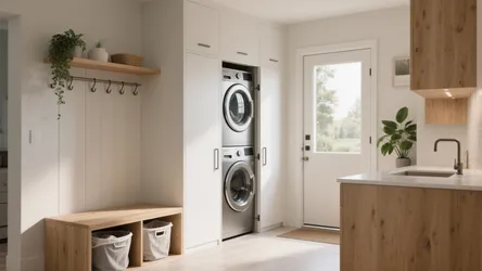 5 Entryway Laundry Room Ideas for Small Homes
