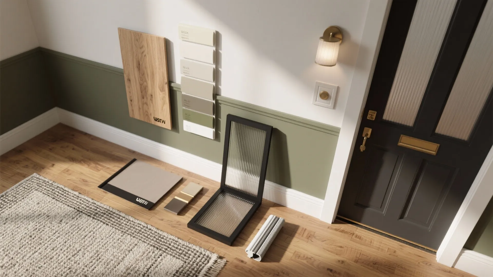 Durable finishes, color blocking, and layered light