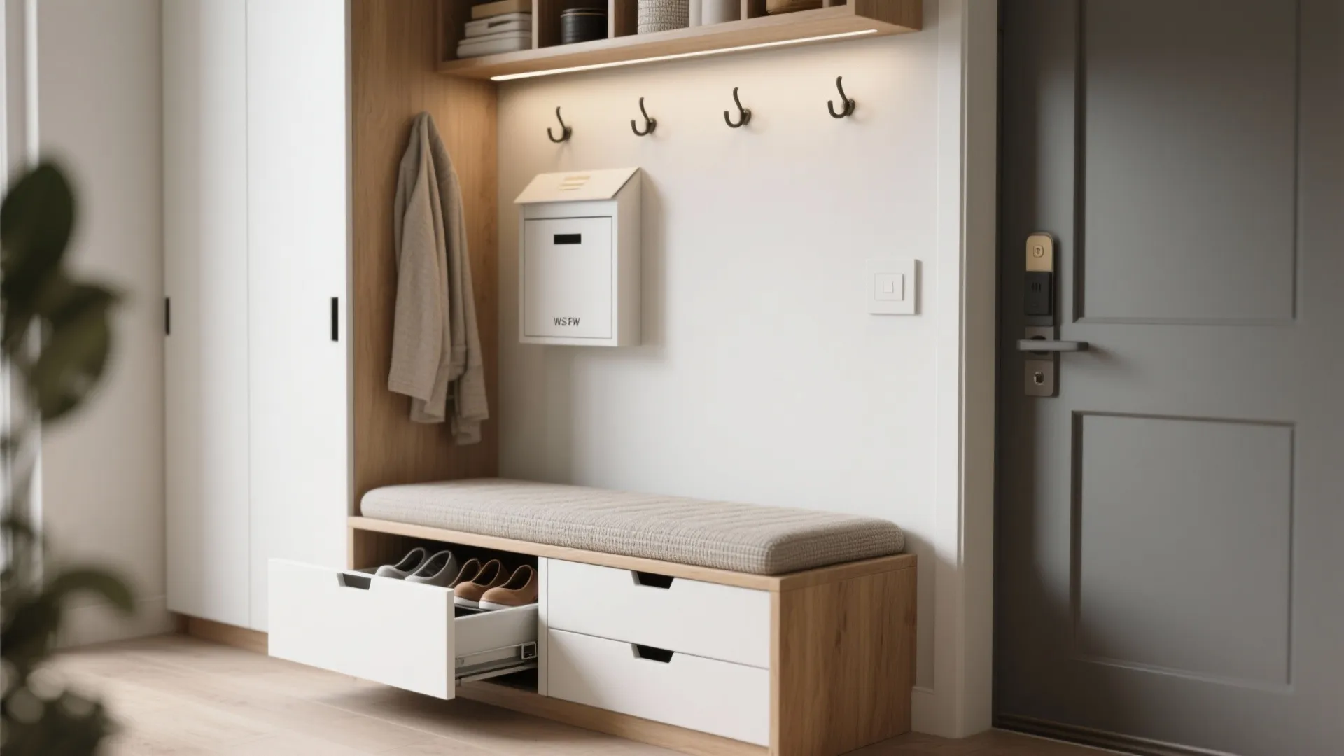 2. Multi-functional entry and mudroom