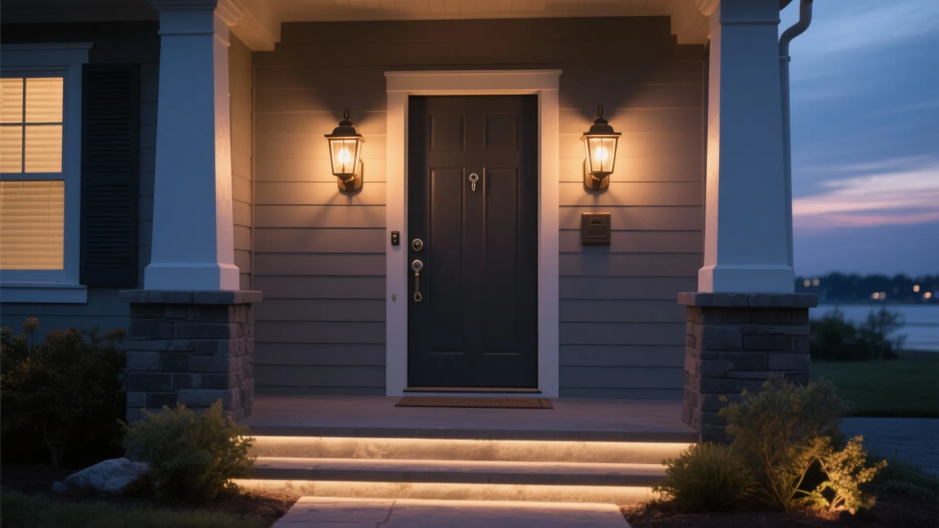 Outdoor Wall Lights for Entry Warmth and Security