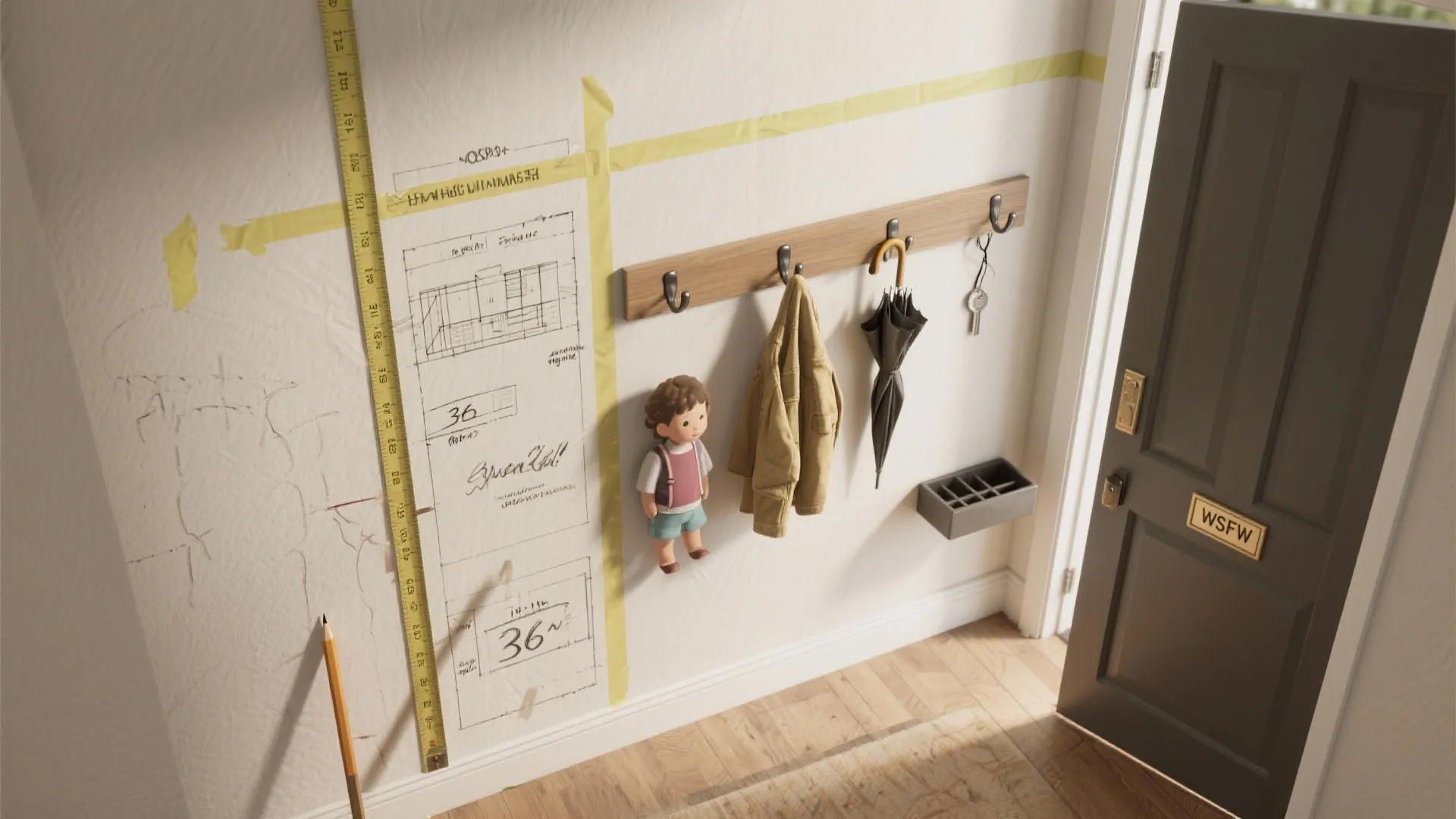 How to choose the right wall-mounted coat rack for your entry