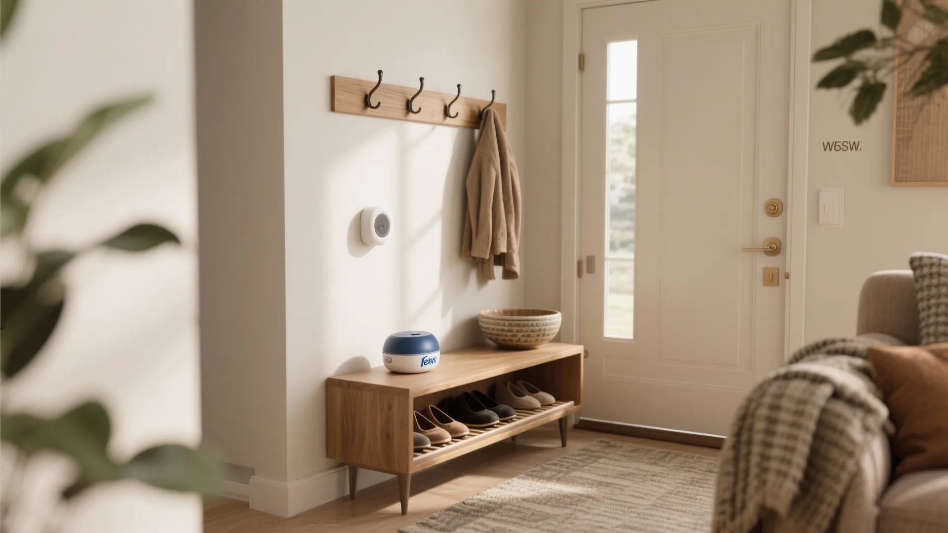 1. Turn an entry nook into a welcoming scent vignette