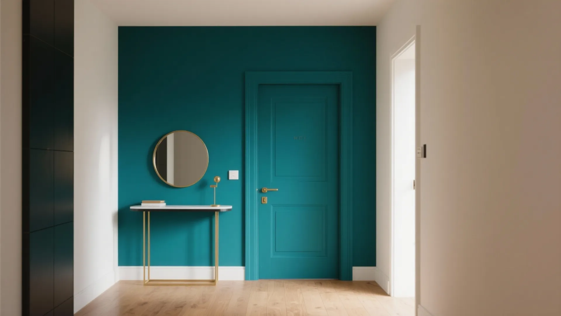 Pop Statement Wall in the Entry