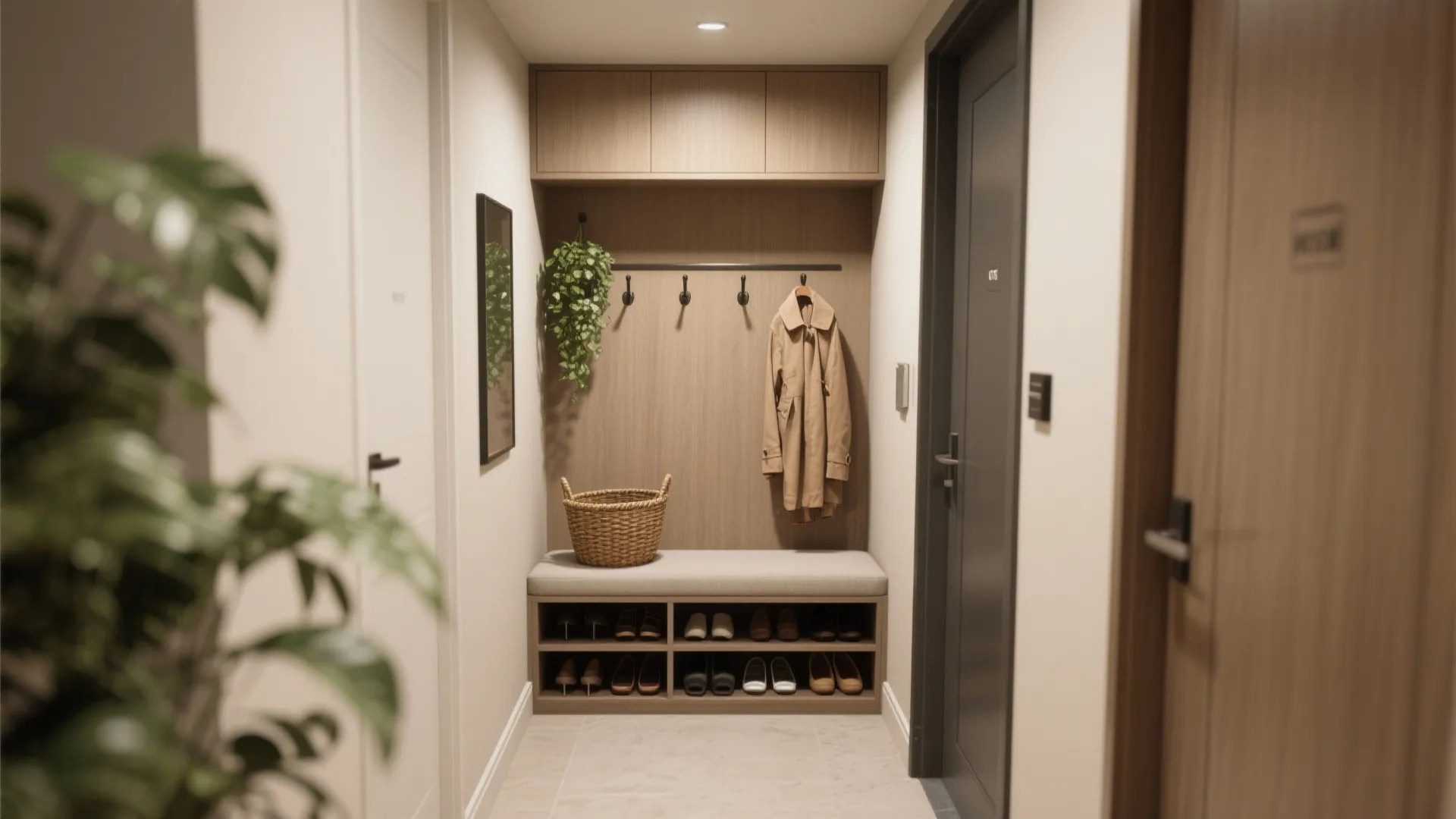 5. Smart storage and entry staging