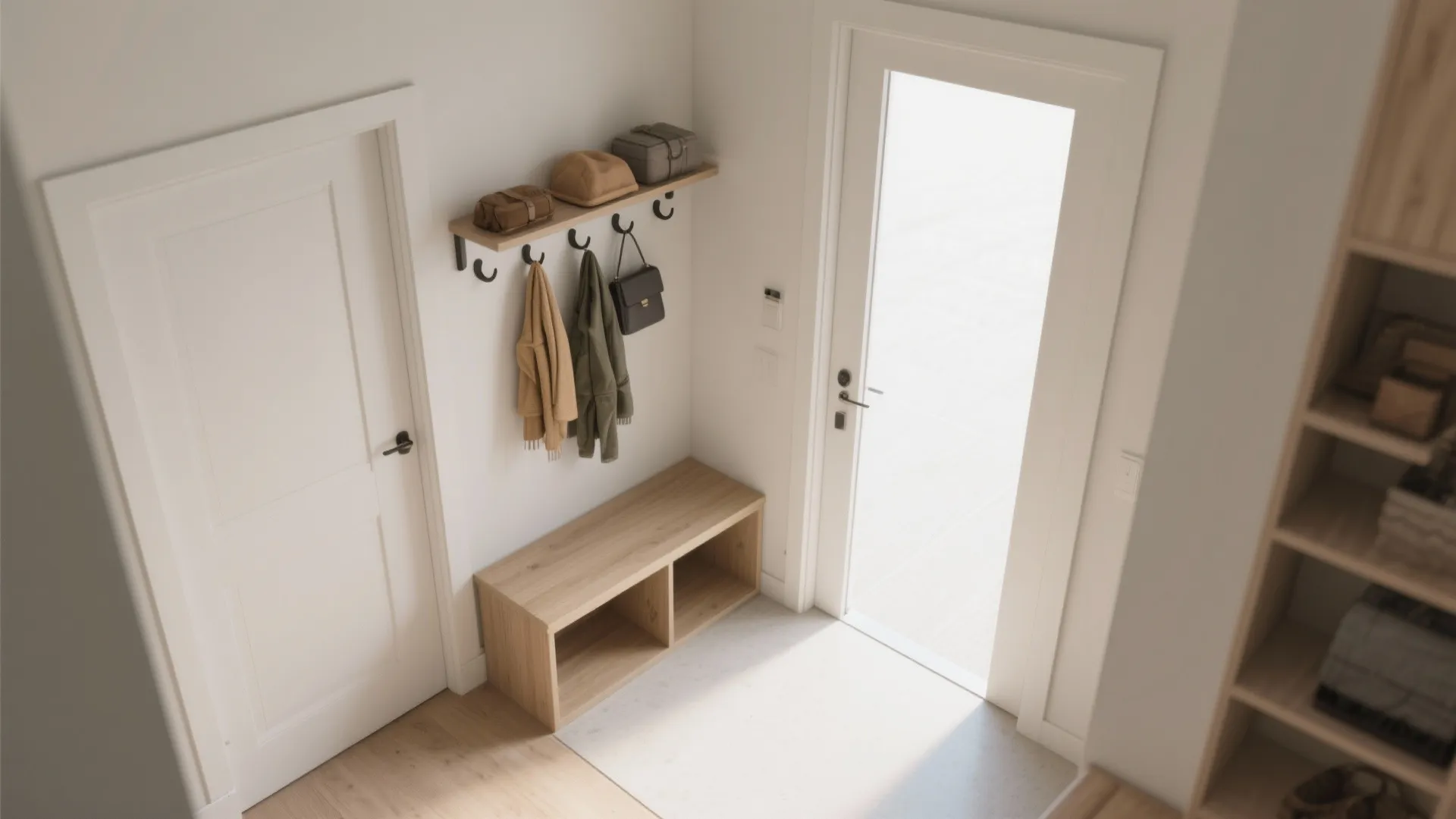 Compact Entry Storage That Works Hard
