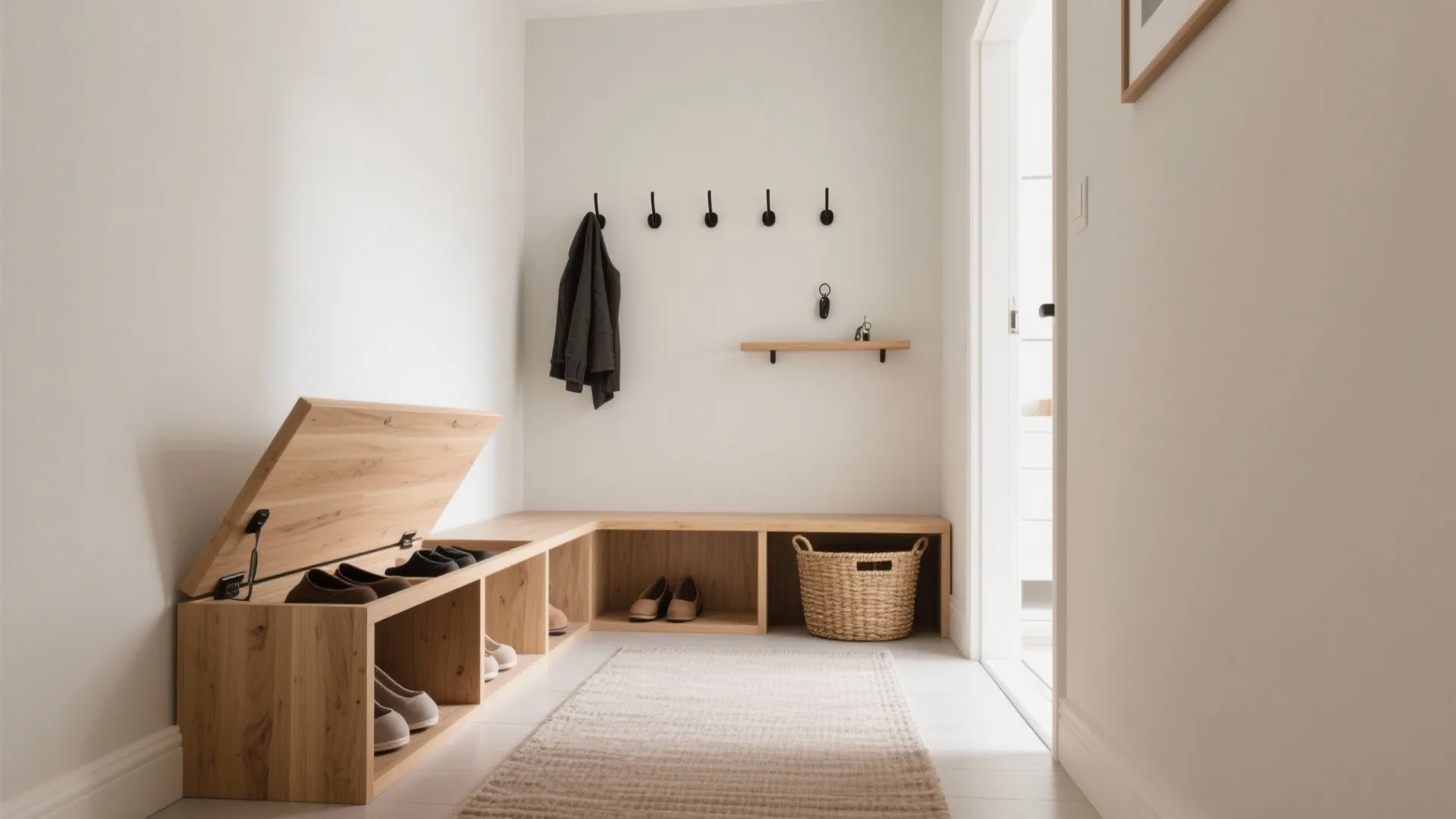 Compact Entry Storage That Works Hard