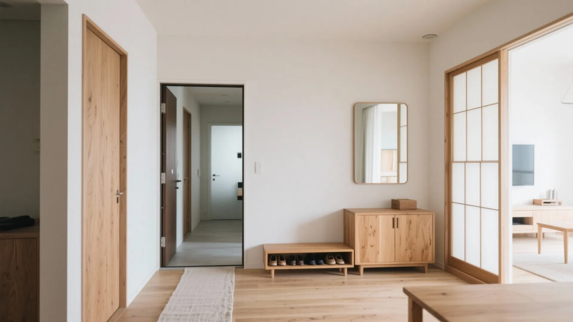 Tips 1: 玄関からLDKまで“一直線の視線”で整える（東京公寓設計の核心）