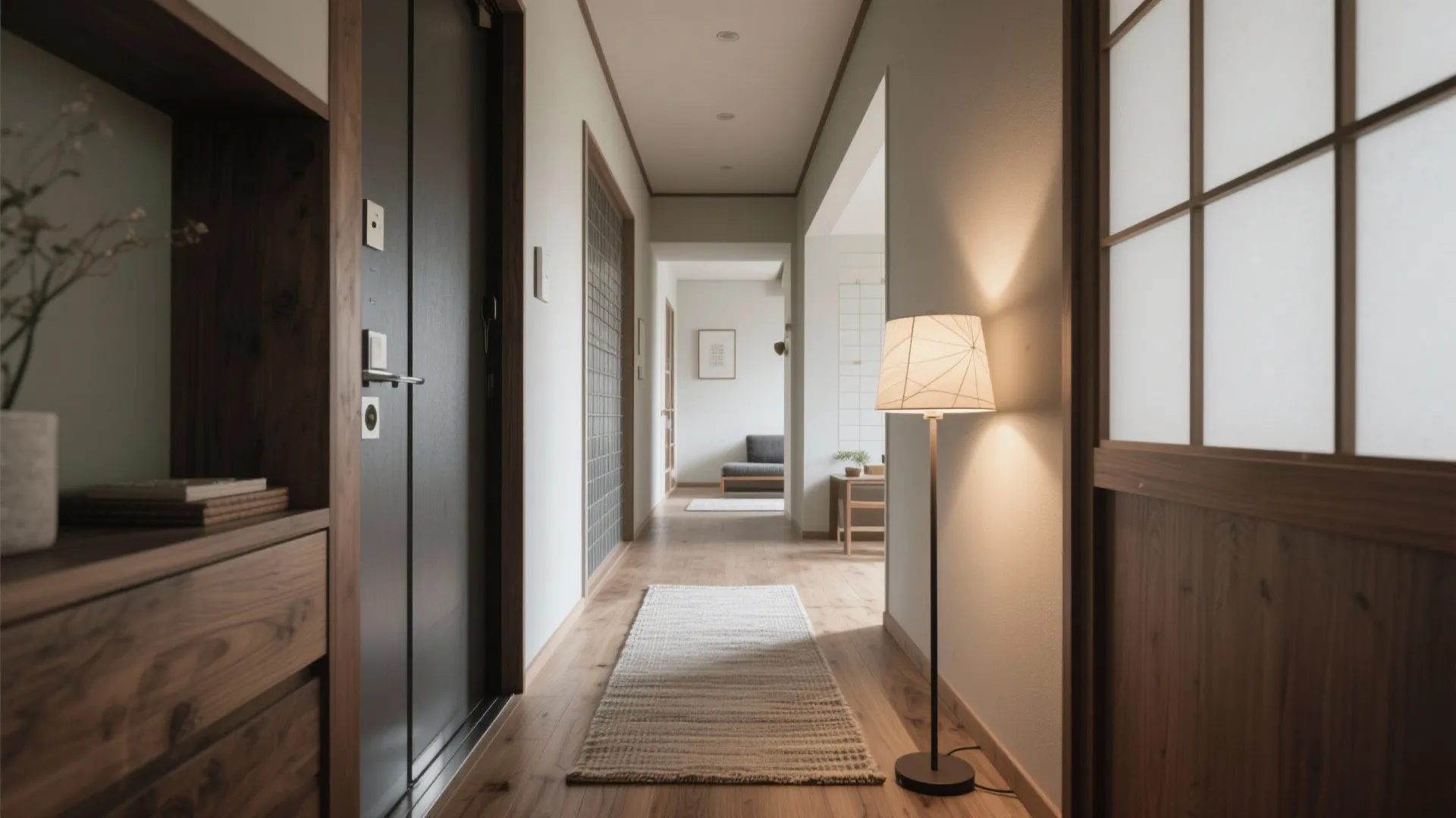 Tips 5: 玄関〜LDKの“見切り線”で空間を整える（東京小戸型）