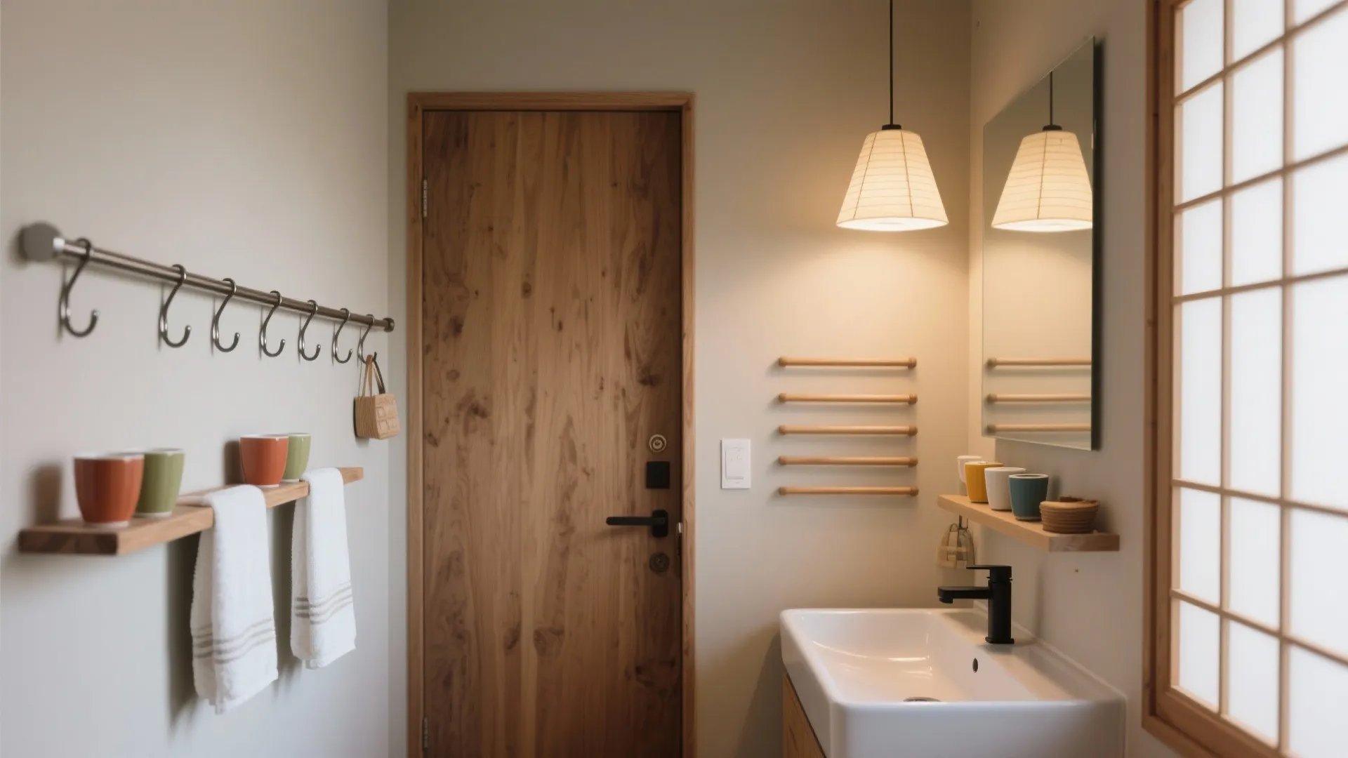 Tips 5: 玄関と洗面は“渋滞解消”—京都の朝支度をスムーズに