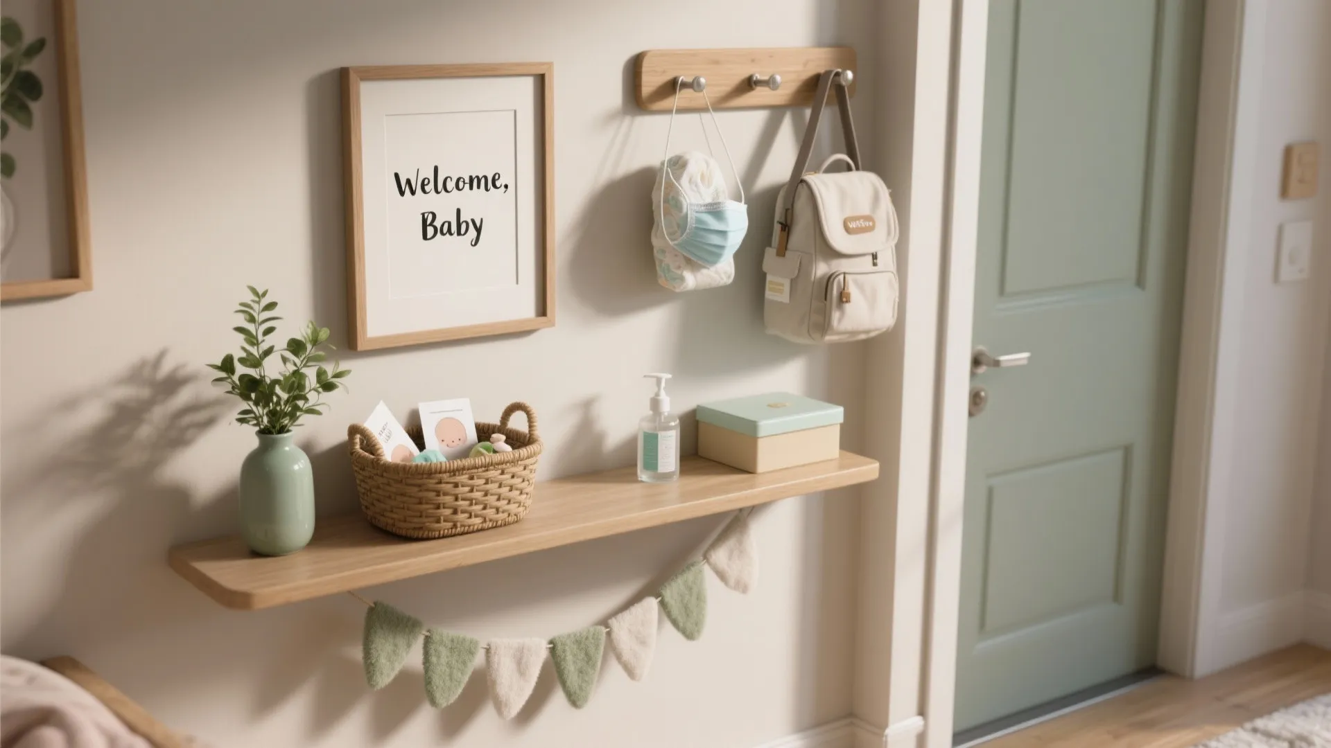 Welcome Station at the Entry