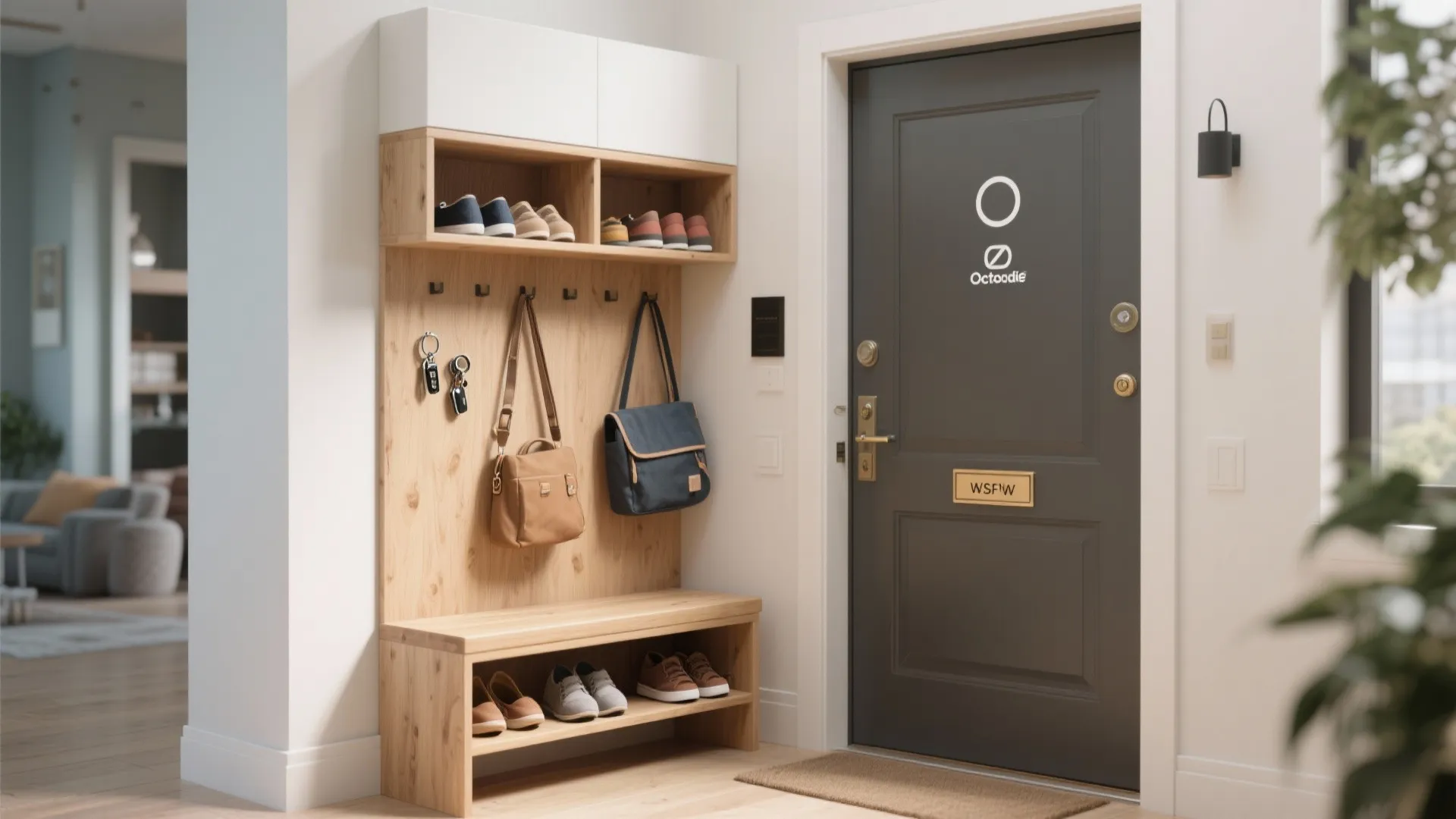 Integrated Shelf and Seating