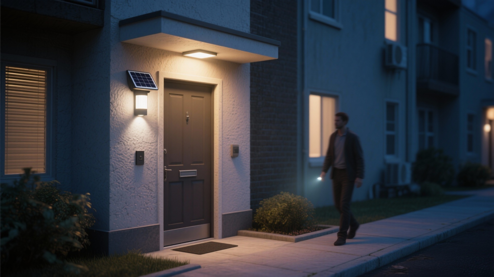 Communal Lighting Balcony Too Dark? 5 Solar LED Wall Lights That Actually Work