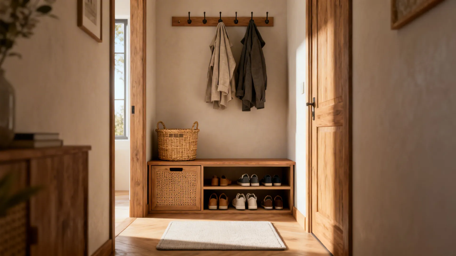 5 Front Door Shoe Storage Ideas