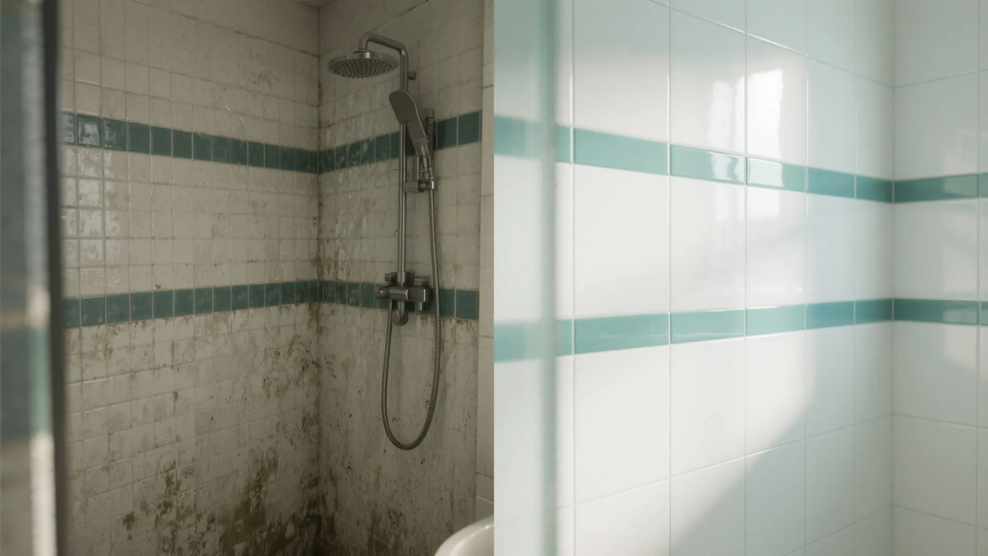 4) Hydro-optimizing surfaces: glazed ceramic + epoxy grout