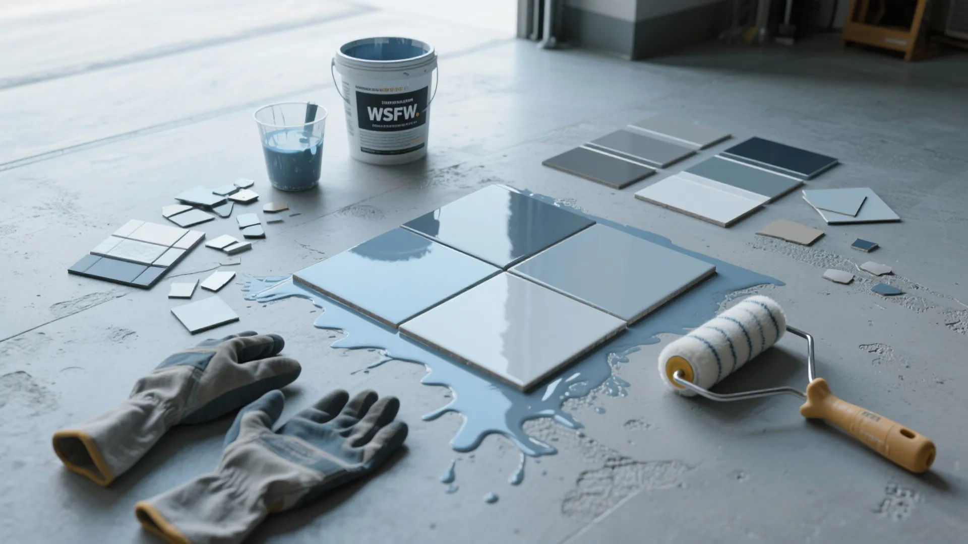 5. Epoxy or Garage-Specific Coatings for a Sleek, Low-Maintenance Finish