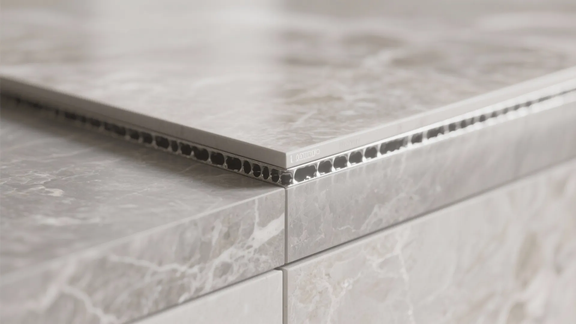 3) Large-Format Tiles and Minimal Grout Lines