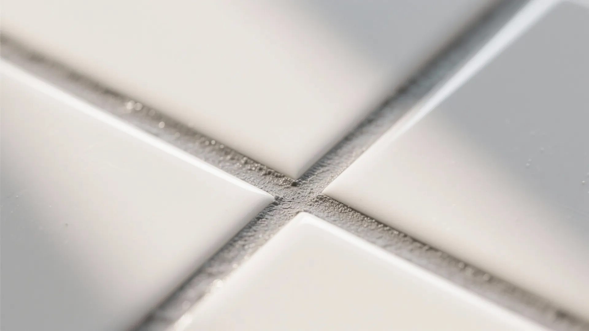 Epoxy or urethane grout for joints that resist stains and mold