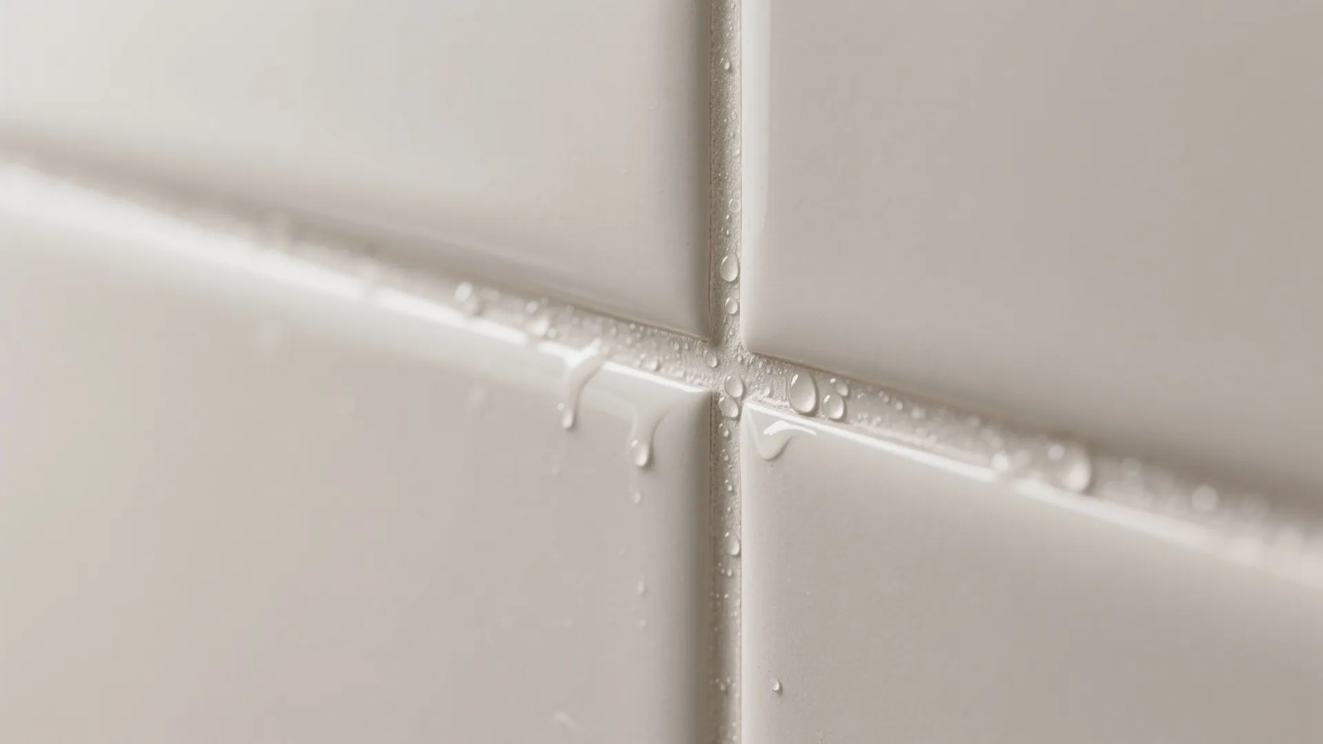 High-build epoxy grout for stain-proof lines