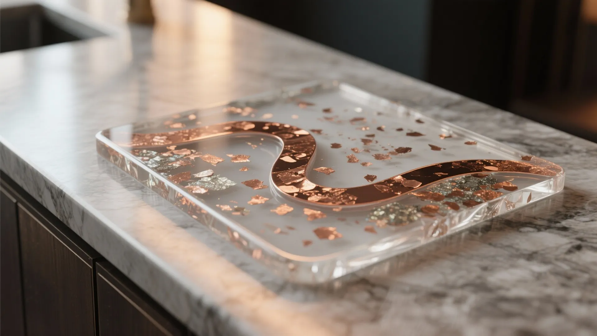 4. Patterned inlays and epoxy accents