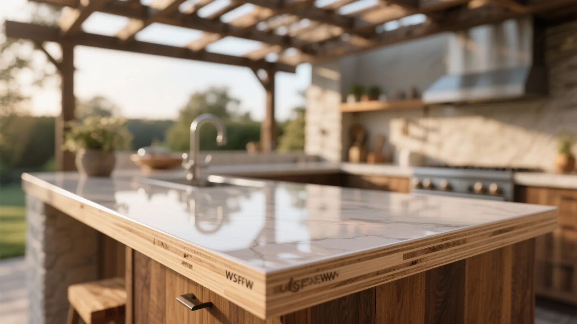 1. Sealed Plywood with Epoxy Finish