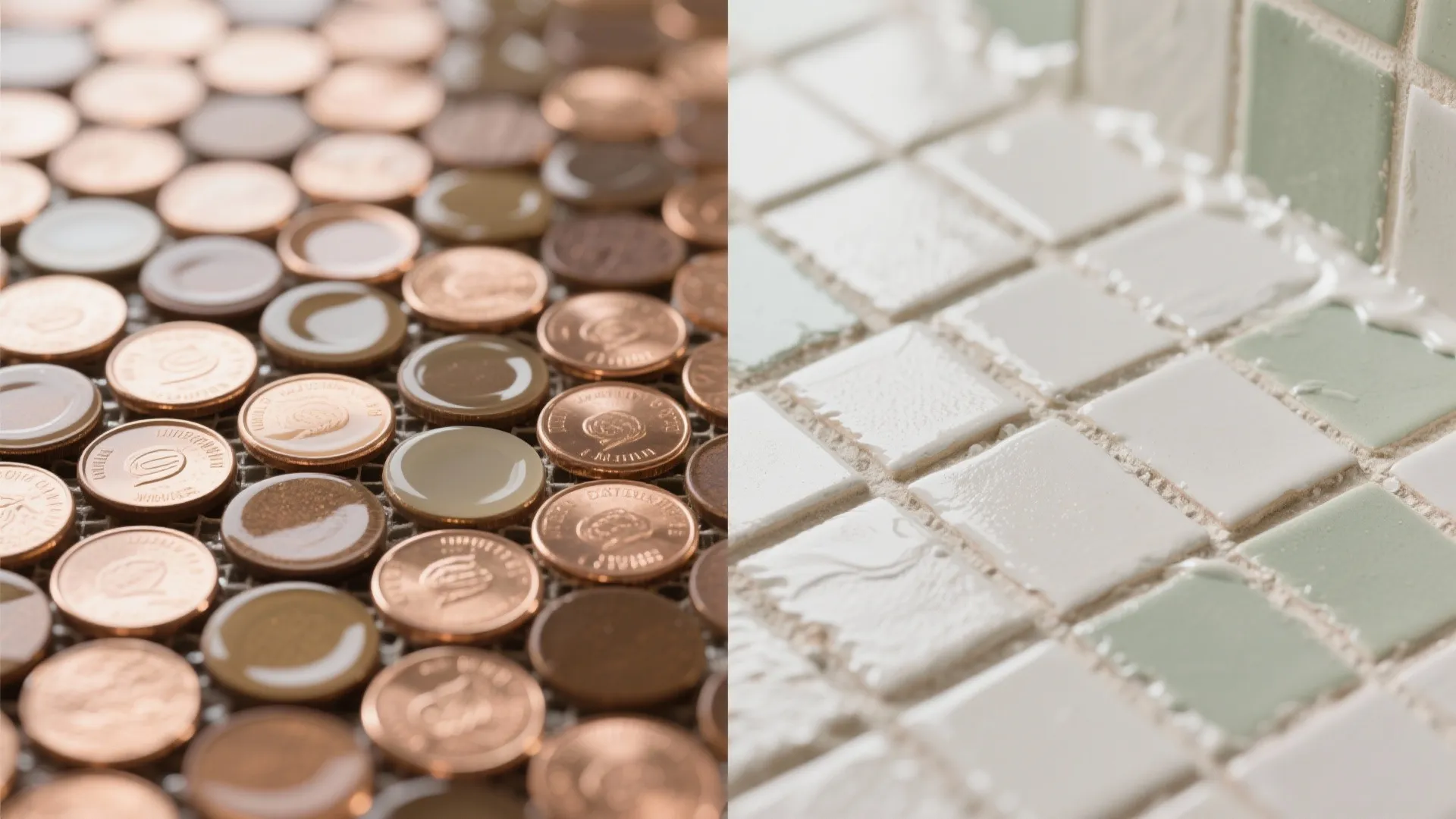 Matte vs. satin epoxy sealer over mosaic accents