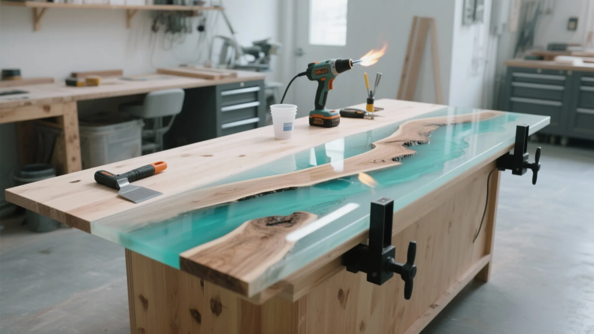 Epoxy Table Top DIY Guide: Create a Stunning Custom Surface: Fast-Track Guide to Crafting Your Own Epoxy Table Top in Minutes