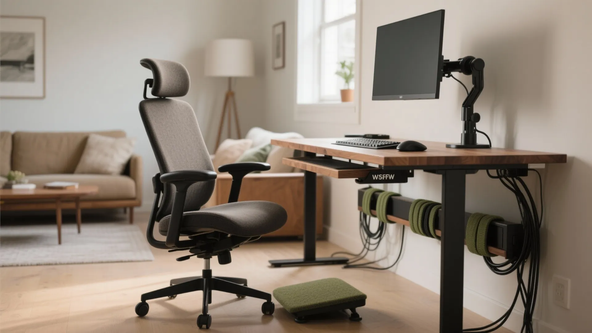 5) Ergonomic micro-setup and cable control