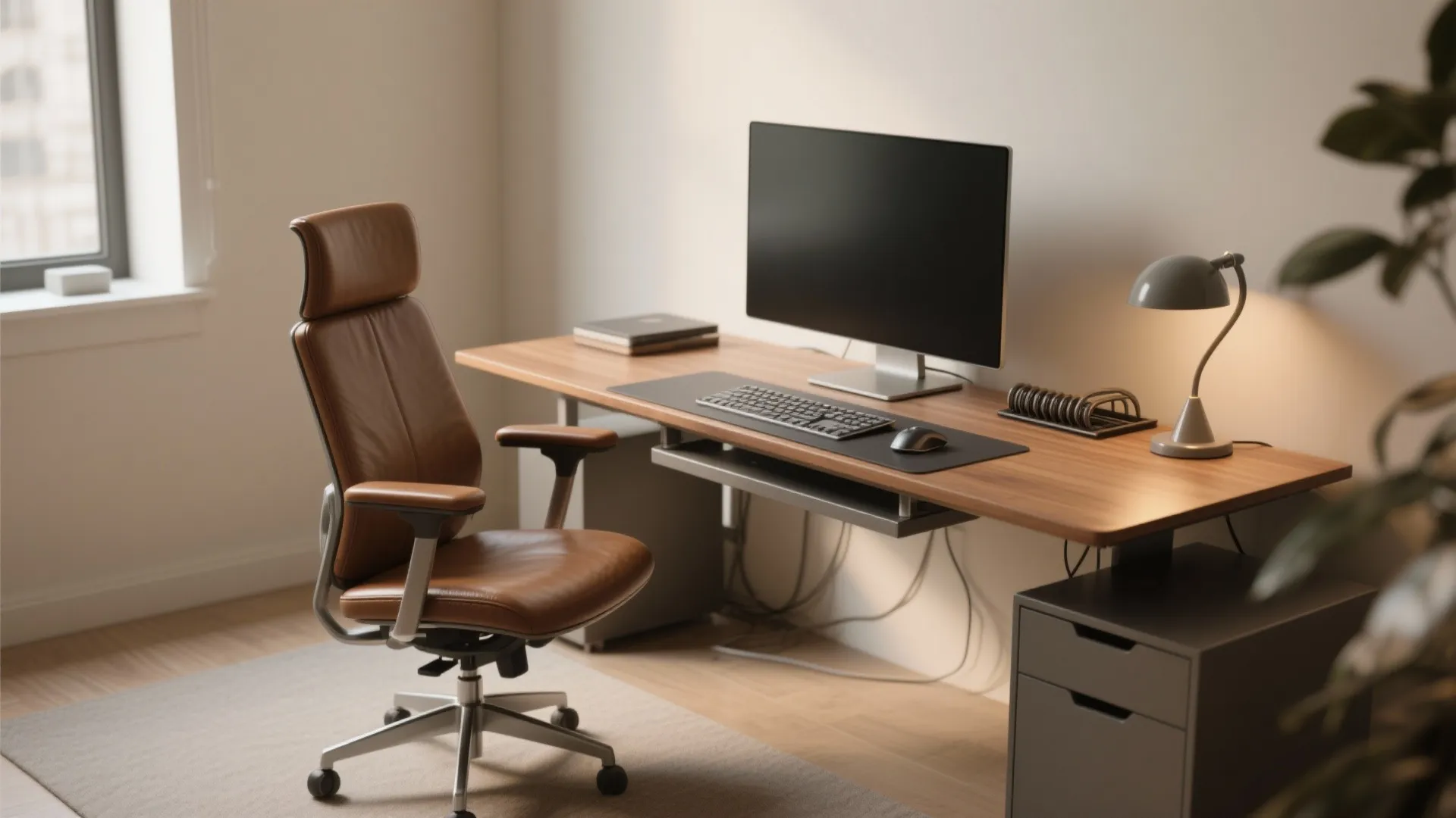 Idea 2: Ergonomic elegance at the desk