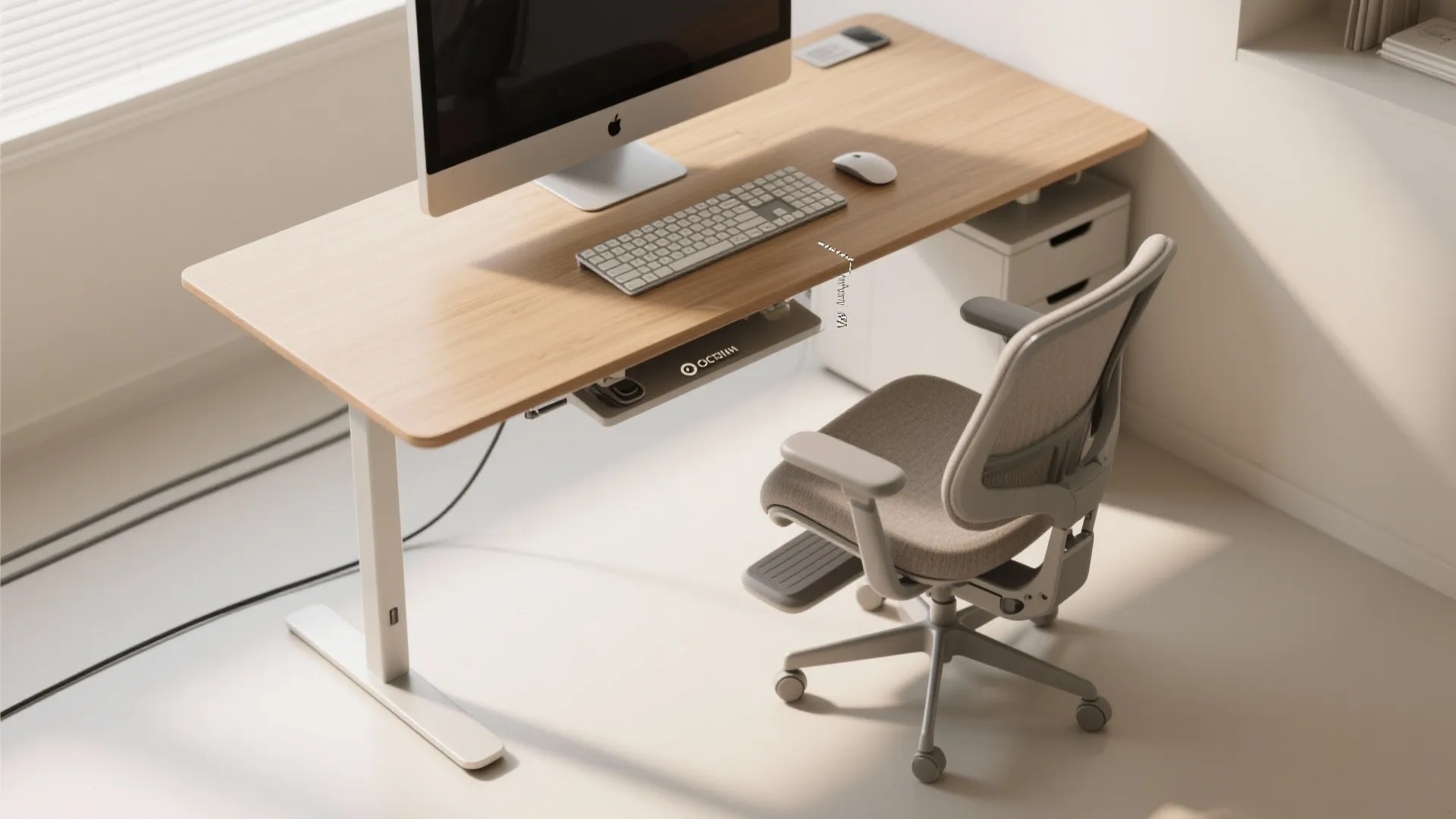 Ergonomic essentials: chair, desk height, monitor placement