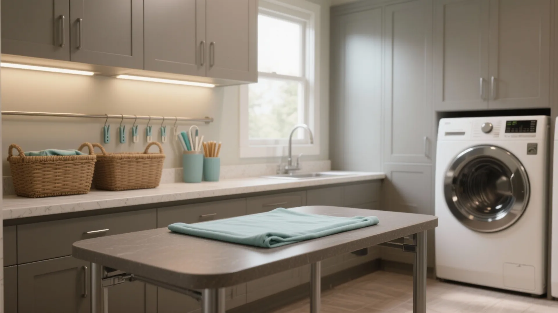 DIY Laundry Folding Table: Space-Saving Guide for Any Home: Fast-Track Guide to Building a Laundry Folding Table in Minutes