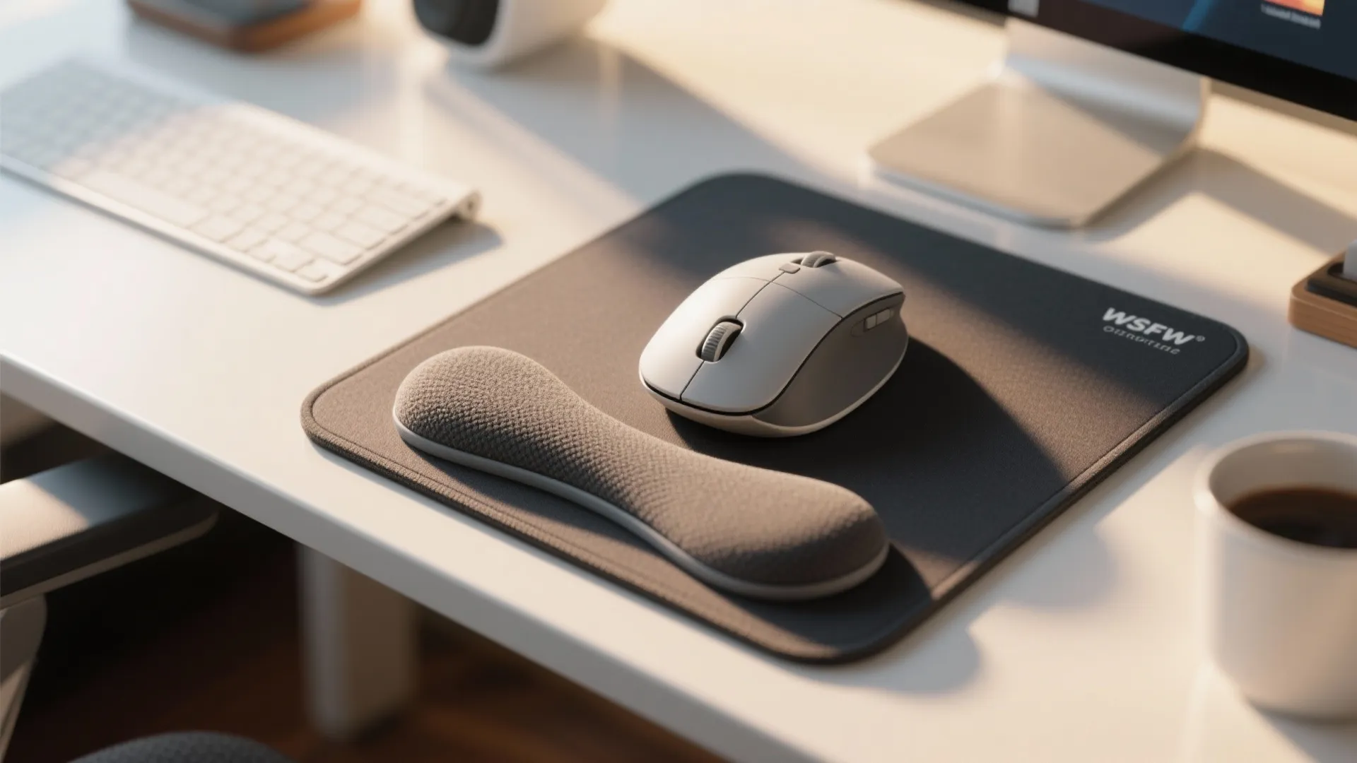 5. Ergonomic Mouse Pad