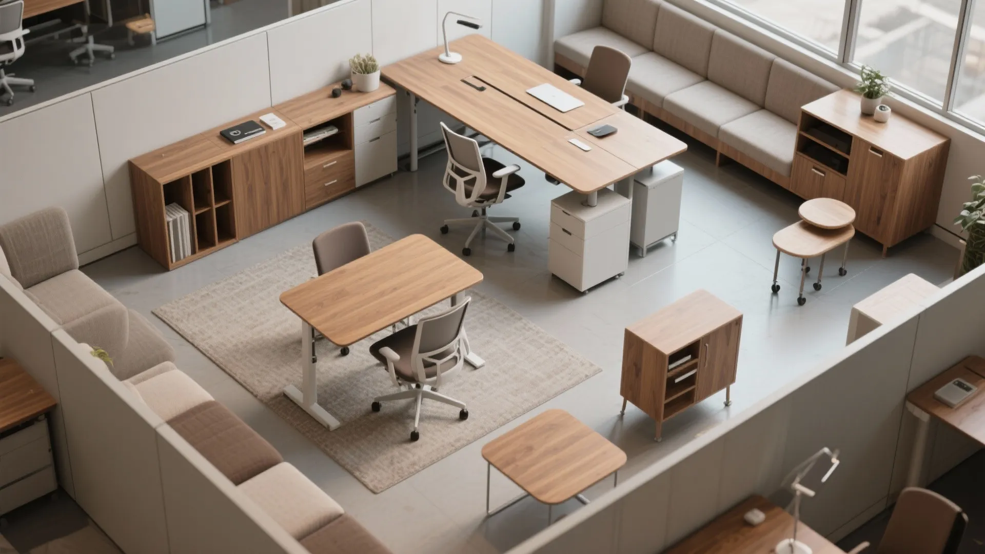 Ergonomic Multi-Use Furniture