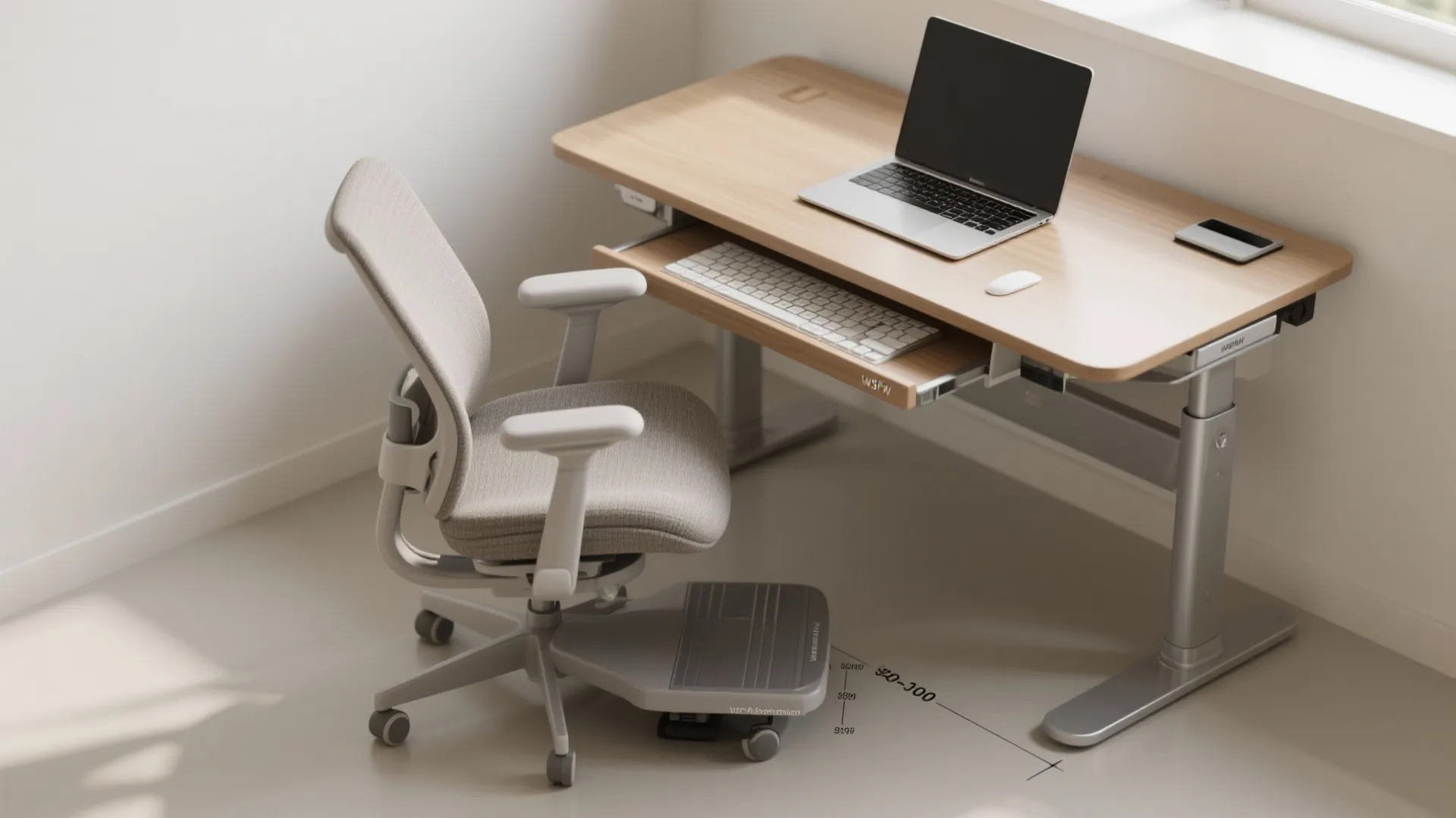 Comfort-forward ergonomics on a student budget