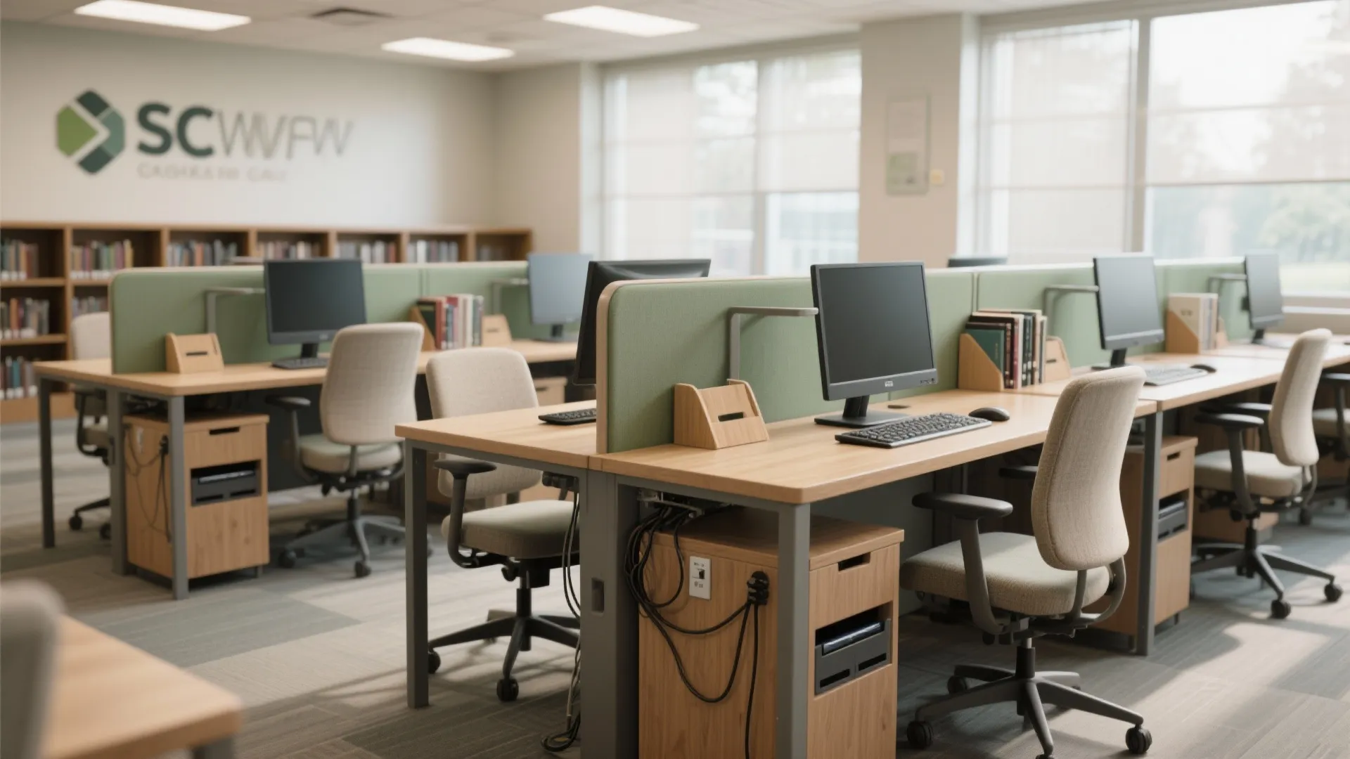 Ergonomics-first study stations