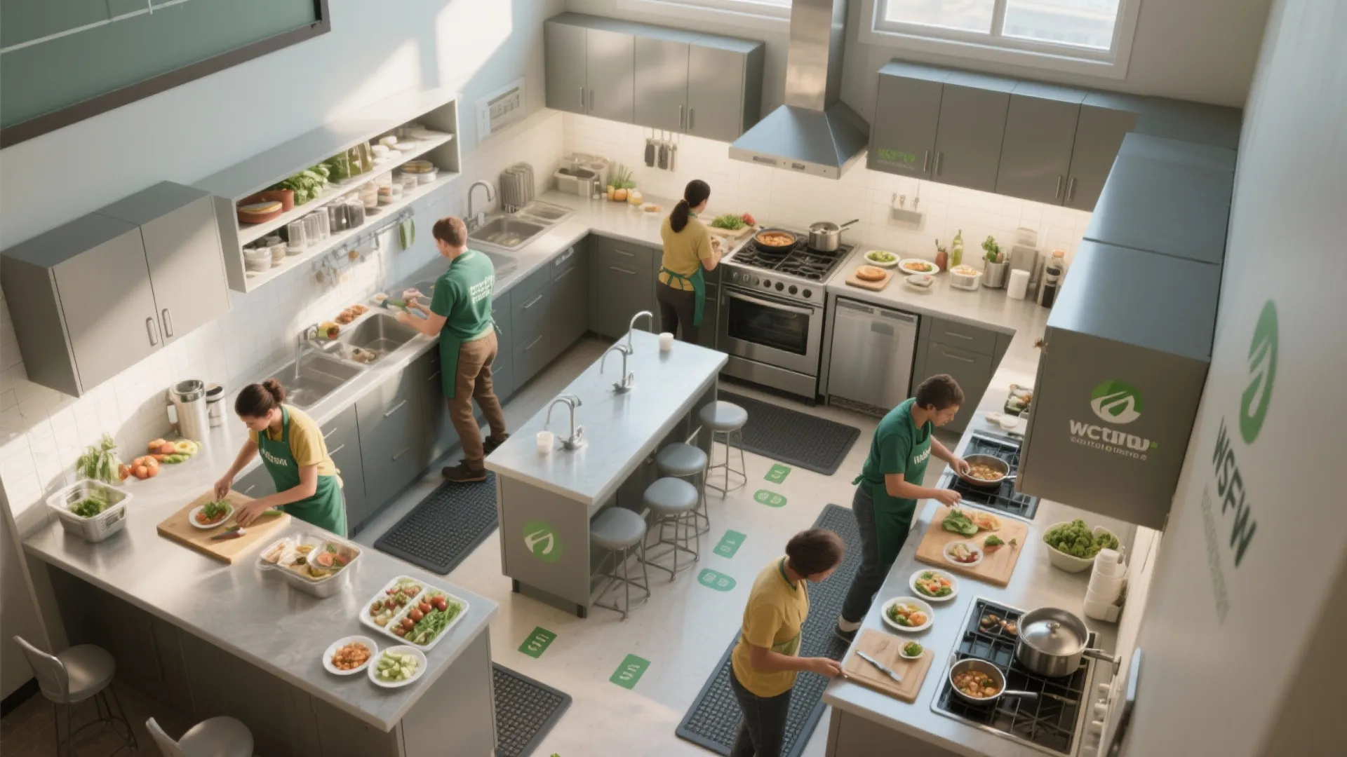 5. Plan ergonomic volunteer workflows