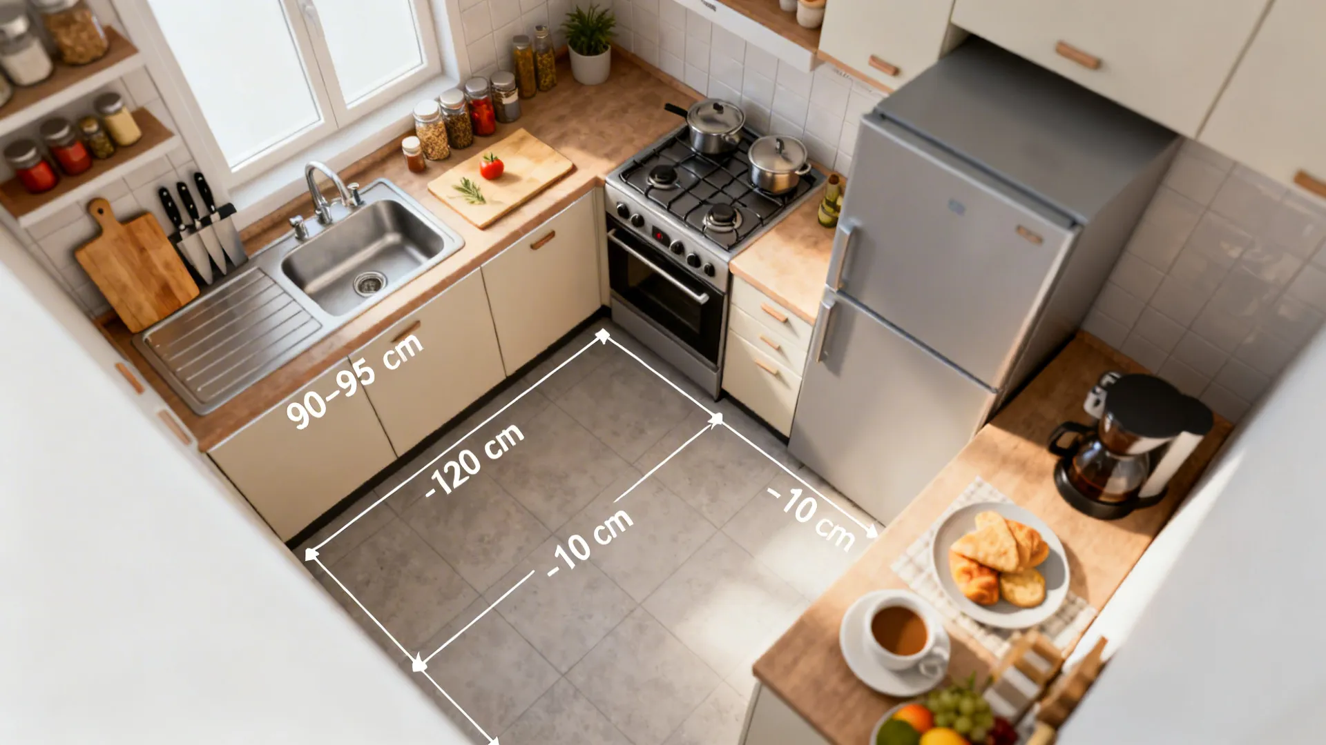 Ergonomics and Workflow in Small Kitchens